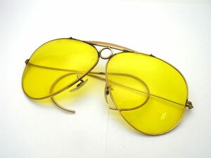 1000円スタート サングラス Ray-Ban レイバン B&L ボシュロム カリクローム シューター 汗止め 繩手弦 ナワテ メンズ アイウェア 8 V①922