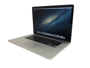 Apple MacBook Pro A1398 Retina 15インチ Early 2013 Core i7-3635QM メモリ8GB SSD250GB OS再インストール済 直接お渡し歓迎 AMK570206相