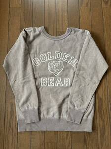 GOLDEN BEAR Mixta スウェットプルオーバー　ライトブラウン　USA製　米倉涼子さん コットン ヴィンテージ