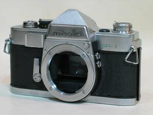 #即決！　minolta　SR-1　シルバー　（3代目）　ジャンク　外観美品　#1419980