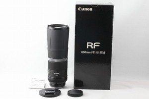 ◆新品同様◆キヤノン Canon RF 800mm F11 IS STM 取説 元箱◇ME44596