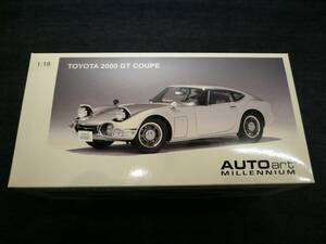 AUTOart オートアート　1/18　トヨタ 2000GT　クーペ　初期生産分