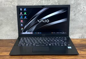 1円～ ●SONY VAIO S13 / Core i5 6200U (2.30GHz) / メモリ 4GB / SSD 128GB / 13.3型 フルHD (1920×1080) / Windows10 Pro 64bit