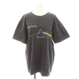 グッドロックスピード GOOD ROCK SPEED ピンクフロイドツアーTシャツ カットソー 半袖 F グレー /DF ■OS レディース