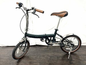 【行董】ROVER ローバー 折り畳み自転車 A CLASS OF ITS OWN 75 グリーン サイクリング コンパクト アウトドア ※商品説明必読 GC000ABH22