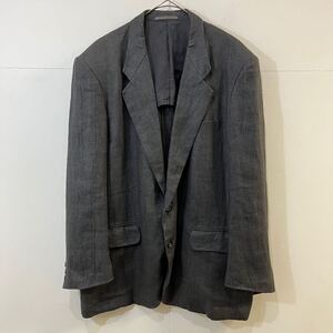 COMME des GARCONS HOMME リネンジャケット テーラードジャケット 背抜き 2B HJ-11048M 極上 コムデギャルソンオム【送料一律/同梱可能】P