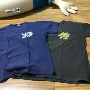 送料無料中古フェローズ匠和紙半袖Tシャツ Mサイズ2枚set