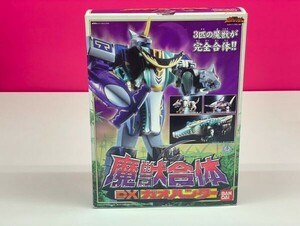 B305-K32-3682 BANDAI バンダイ 百獣戦隊ガオレンジャー 魔獣合体 DX ガオハンター 箱付き フィギュア