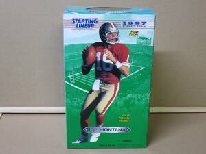 STARTING LINEUP JOE MONTANA 1997EDITION スターティングラインナップ ジョーモンタナ フィギュア 未開封の新品