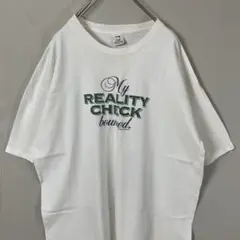 REALITY CHECK ヴィンテージ　プリント　Tシャツ　古着　XL