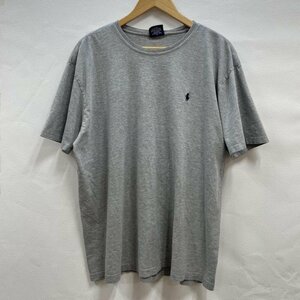 ラルフローレン Polo by Ralph Lauren 半袖 Tシャツ ワンポイント ポニー 刺繍ロゴ GRY L Tシャツ Tシャツ L