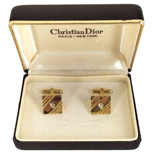 Christian Dior(クリスチャンディオール) スクエア タイピン カフス メンズ 表記無 中古 古着 0822