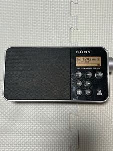 SONY 1SEG TV/FM/AM RADIO XDR-55TV 動作品　通電済み