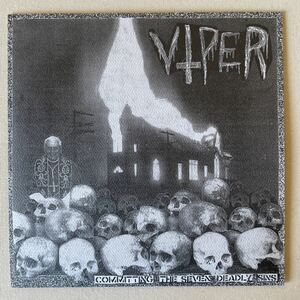 VIPER - committing the seven deadly sins 7”EP ハードコア ブラックメタルパンク hardcore black metal punk