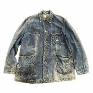 Lee カバーオール 60sヴィンテージ リー ビンテージ vintage デニム denim COVERALL ダメージ ボロ boro 雰囲気抜群