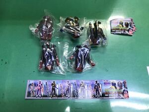 仮面ライダー響鬼 カプセルソフビコレクション 全5種