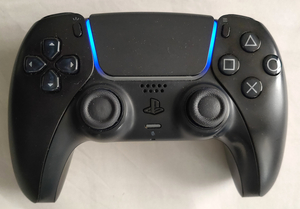 【1円スタート！！】ジャンク品・PlayStation5 純正コントローラー DualSense デュアルセンス ワイヤレス ブラック CFI-ZCT1J01