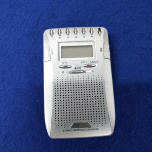 g_t X418 【現状品】SONY AIWA ポケットラジオ FM ステレオ/AM ワイド　FM 対応　CR-DS556 