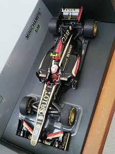 ☆ 稀少品！ラスト1台！PMA1/18 ロータス F1 チーム ロータス ルノー E21 #8 Ｒ.グロージャン 2013 ☆