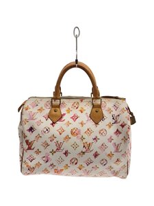 LOUIS VUITTON◆スピーディ30_モノグラム・ウォーターカラー_BRW/PVC/WHT