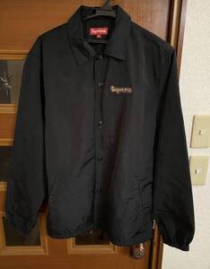 美中古 Supreme Gonz Logo Coaches Jacket M Black ゴンズ コーチジャケット ブラック