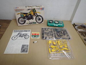 「712/S5B」⑬未組立 TAMIYA タミヤ 1/12 スズキRM250 モトクロッサー SUZUKI RM250 バイク プラモデル 模型 コレクション 希少 元箱