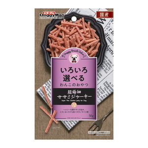 ドギーマン ドギースナックバリュー 超極細ササミジャーキー 50g 犬用おやつ