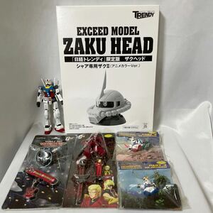 未開封 ZAKU HEAD シャア専用ザクⅡ （非売品） ストラップ 保管品