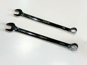 ☆Snap-on スナップオン 2本セット フランクドライブ コンビ スタンダード ハンドル レンチ 12角 OEX28B 7/8インチ OEX30B 15/16インチ☆