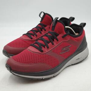 良品 SKECHERS スケッチャーズ スニーカー 27.5cm レッド 軽量 クリーニング済み