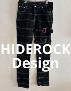 HIDEROCK Design クラストパンツ ボンテージパンツパンク