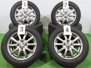 ハスラー ソリオ デリカD2 等に４本 社外 14インチ ホイール 4.5J +45 4H PCD100 スタッドレス グッドイヤー アイスナビ7 2023年 165/65R14