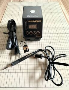 HAKKO 940/909 SOLDERING STATION はんだごてステーション 発熱動作確認OK