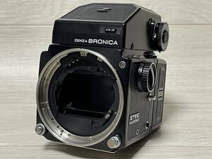 ☆1円スタート☆Zenza Bronica ETRS （AEII）Body ゼンザ ブロニカ AEファインダー 中判フィルムカメラ ボディ #202410212