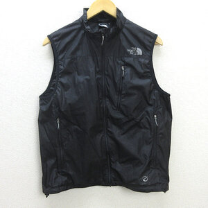 Q■ザノースフェイス/THE NORTH FACE トレック フィールドベストTREK & FIELD VEST/NP11907【 L 】黒/MENS/59【中古】