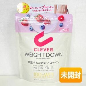 ネイチャーラボ クレバー ウエストダウン プロテイン ミックスベリー味 315g 2025年9月期限 [CLEVER WEIGHT DOWN]