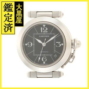 Cartier　カルティエ　パシャC　時計　W31076M7　男女兼用　自動巻き　SS　黒文字盤【431】2148103702556