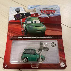 マテル カーズ ダッシュ　ボードマン　DASH BOARMAN MATTEL CARS ミニカー キャラクターカー　カメラマン