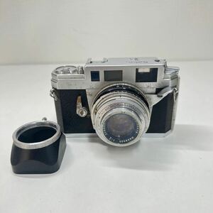 1円〜 5☆KONICA レンジファインダー ⅢA 344930 コニカ フィルムカメラ 昭和レトロ 動作未確認 レンズ SEIKOSHA-MXL ヴィンテージ