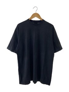 BALENCIAGA◆Tシャツ/XS/コットン/ブラック/無地/641655tnvu31073/ラインストーン/使用感有