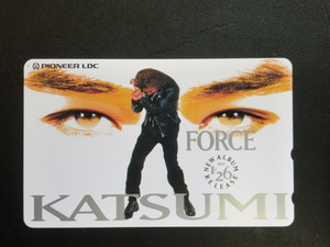 未使用≪テレホンカード≫KATSUMI 1993　FORCE 50度数☆e24