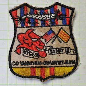 アイロンワッペン・パッチ ベトナム戦争物 部隊章・階級章 レプリカ c2