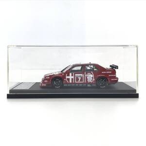 ☆中古品☆ HPI ミニカー 1/43 アルファ ロメオ155 V6 TI 1993DTM 後期モデル No.7 [8099] 破損あり 現状品