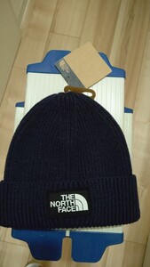 新品 未使用 タグ NORTH FACE ノース フェイス ロゴ ボックス カフド ビーニー LOGO BOX ユニセックス ニット キャップ 帽 帽子 フリー 山