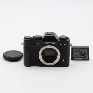 #b1485【並品】 FUJIFILM フジフイルム X-T10 ボディ ブラック