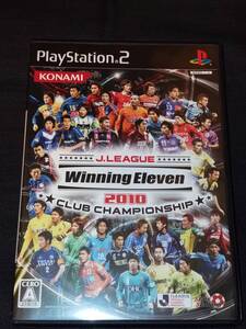 【PS2】 Jリーグウイニングイレブン2010 クラブチャンピオンシップ club championship Playstation2 中古