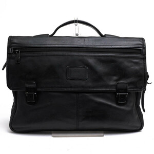 TUMI トゥミ ビジネスバッグ 96167DH Leather Slim Flap Brief ナパレザー 牛革