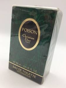 ＃48　未開封 ChristianDior/クリスチャンディオール POISON プワゾンオードトワレ EDT 100mL 香水 長期保管品