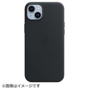 ◆新品未開封 アップル Apple MagSafe対応 iPhone 14 Plus レザーケース 【MPP93FE/A】 [ミッドナイト 純正] 1点限り