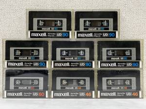 ●○V947 maxell カセットテープ ULTRA DYNAMIC UD90 他 8本セット○●